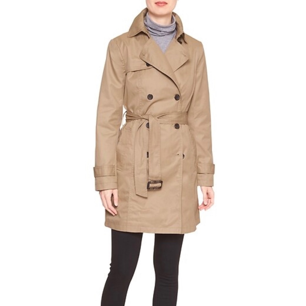 Banana Republic Tan Trench Coat